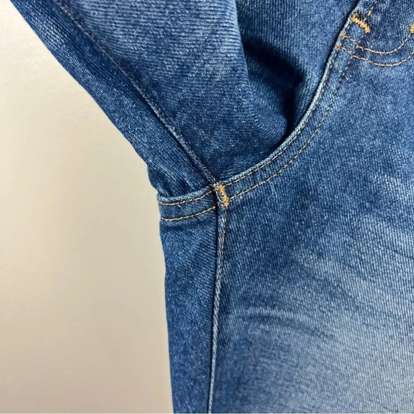 Madewell Retro Crop Bootcut Jeans 30 Distressed Fray Trim High Rise Boyfriend - Picture 7 of 14